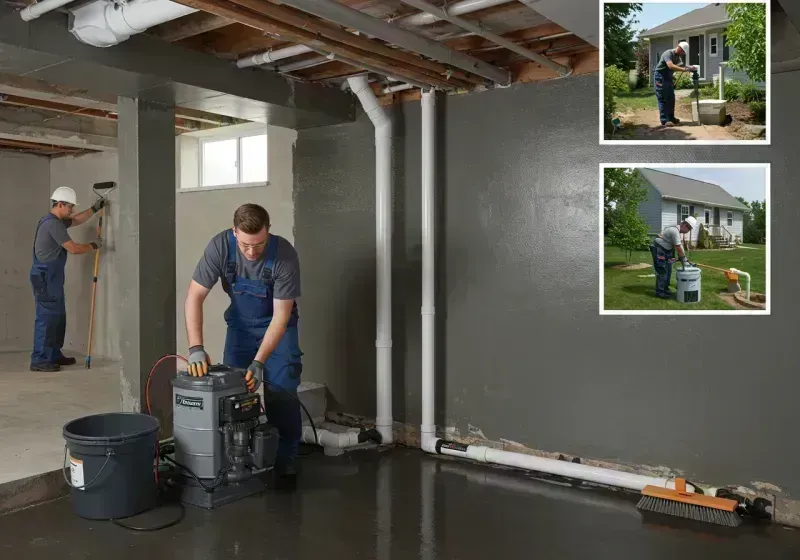 Basement Waterproofing and Flood Prevention process in North Bellmore, NY